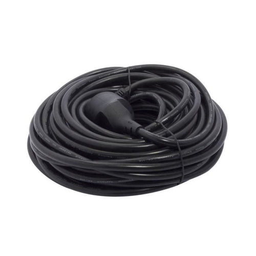 Cavo di prolunga CHACON HO5VVF 3 x 1,5 mm 20 m - Nero