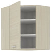 CHAMONIX Mobile angolare alto 60/60 - Decoro rovere chiaro - L58 x P58 x H72 cm