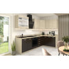 CHAMONIX Mobile angolare alto 60/60 - Decoro rovere chiaro - L58 x P58 x H72 cm