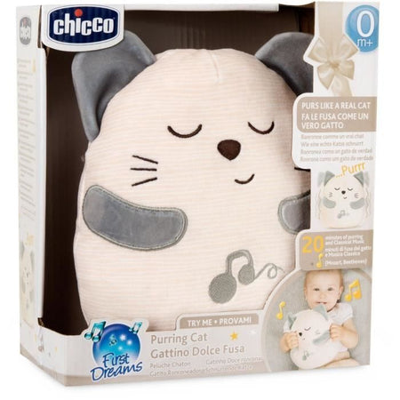 Gattino di peluche - CHICCO - Grigio - Dalla nascita