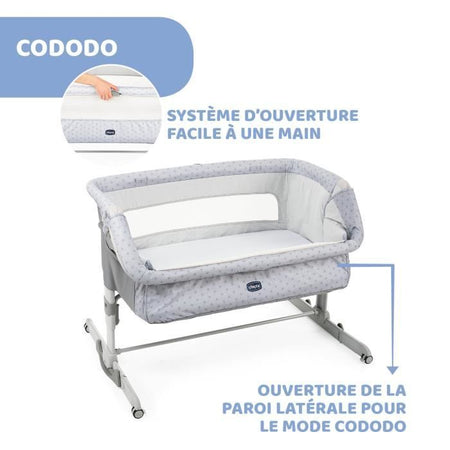 CHICCO - Lettino da co-sleeping Next2Me Dream Silver