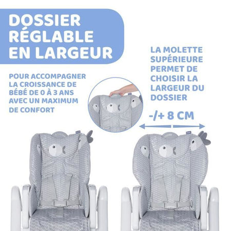 CHICCO - Seggiolone Polly 2 Start Dots