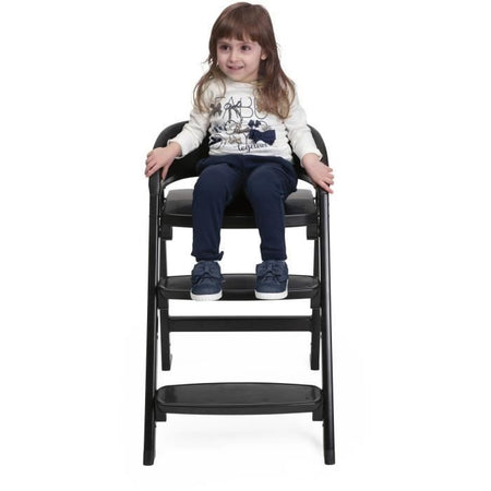 Seggiolone evolutivo CHICCO Crescendo Lite - Cairo carbone - Nero - 8,25 Kg - Fino a 99 anni