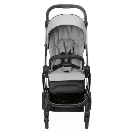 Passeggino compatto CHICCO One4Ever Silverleaf - Passeggino da città - Unisex - 0 mesi - Nascita - Grigio