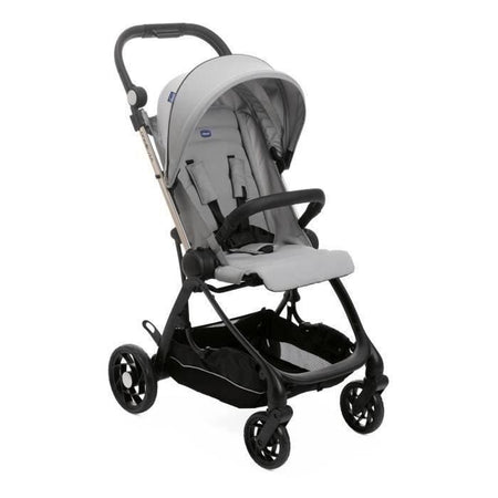 Passeggino compatto CHICCO One4Ever Silverleaf - Passeggino da città - Unisex - 0 mesi - Nascita - Grigio