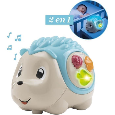 Giocattolo sensoriale a forma di riccio/luce notturna - CHICCO - Giorno e Notte - Blu - Dalla nascita