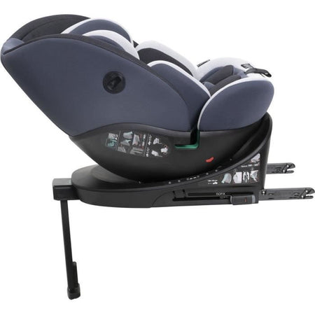 Seggiolino auto - CHICCO - EVERONE - Gruppo 0/1/2/3 - I-Size - Girevole - Reclinabile - Riduttore - Silver