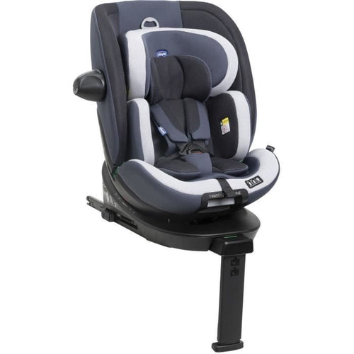 Seggiolino auto - CHICCO - EVERONE - Gruppo 0/1/2/3 - I-Size - Girevole - Reclinabile - Riduttore - Silver