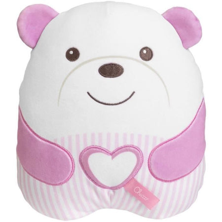 Orsetto di peluche morbido - CHICCO - Rosa - Dalla nascita