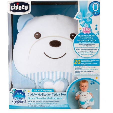 Orsetto di peluche morbido - CHICCO - Blu - Dalla nascita