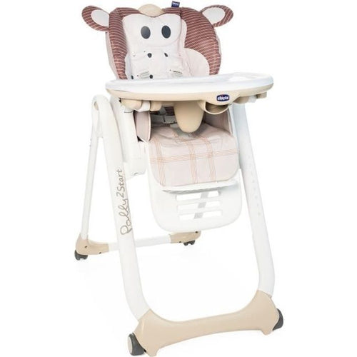 CHICCO - Seggiolone Polly 2 Start Monkey
