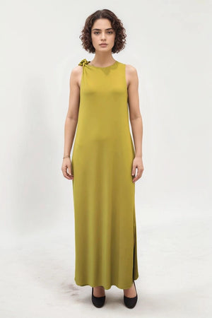 CHIARA B. | Abito Viola in jersey