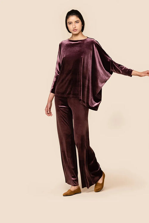 CHIARA B. | Maglia Jannik effetto velluto