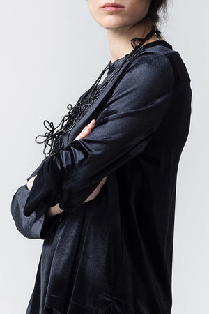 CHIARA B. | Maglia Pois in velluto