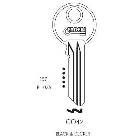 Chiavi Corbin Cb85 (Tipo 058) Pz10