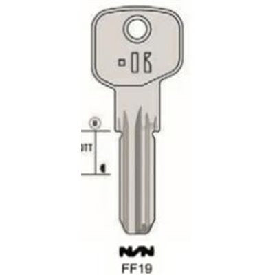 Chiavi Punzonate Ff19-G11