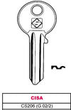 Chiavi Pz10 Cisa Cs206 Senza Marca Generico