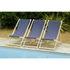 Sedia a sdraio pinzata - GIARDINO PRIVATO - MONTE CARLO - Ardesia - F100