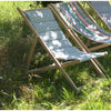 JARDIN PRIVATE - Sedia sdraio imbottita Avocado norvegese - tessuto idrorepellente.