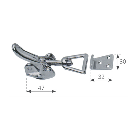 Chiusura Regol. Ottone Cromato