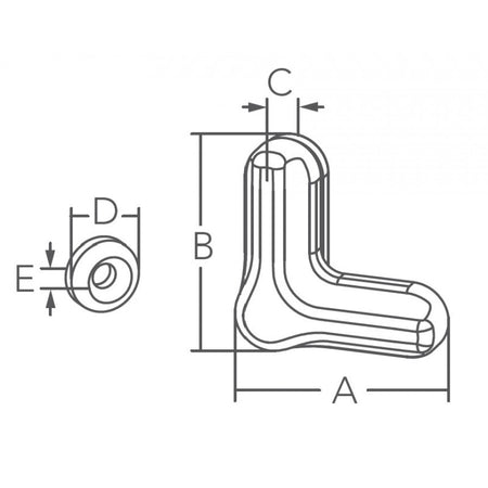 Chiusura "V" Locker