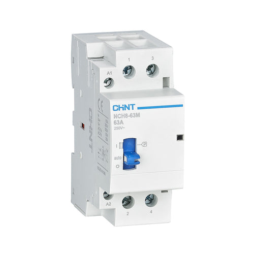 WCT-40.40/230 Contattore modulare 40A 4NA 230Vac 3M Auto/Man
