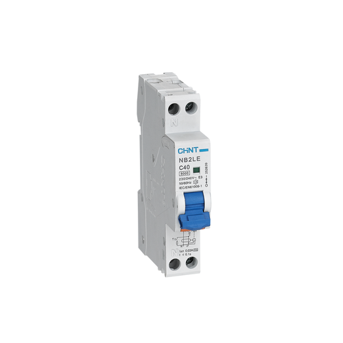 Interruttore magnetotermico differenziale elettronico Ridotto  Curva C 6A - 1 P+N - 6 kA - 30mA A