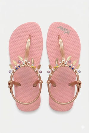 Infradito donna GOLD D223 | Amix