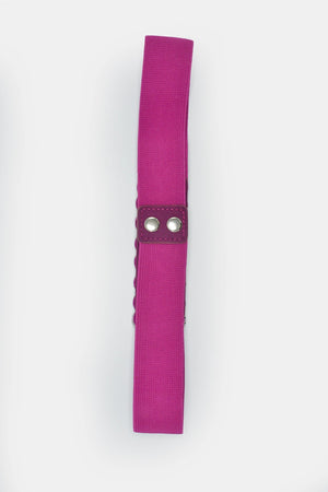 Cintura elastica con cristalli e strass