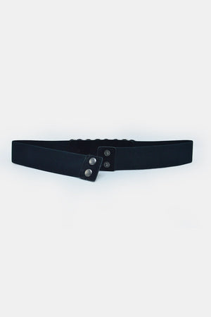 Cintura elastica con cristalli e strass