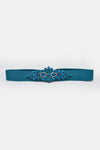 Cintura elastica con cristalli e strass