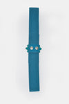 Cintura elastica con cristalli e strass