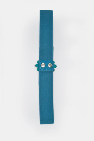 Cintura elastica con cristalli e strass