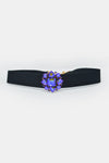 Cintura elastica con cristalli