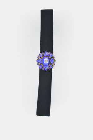 Cintura elastica con cristalli