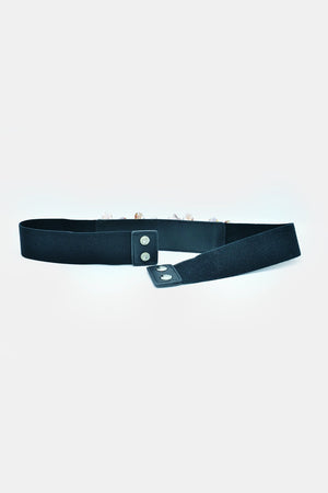 Cintura elastica con cristalli fiore