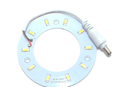 Circolina Led Plates 5W Resa 50W T9 led Camper DC-12V Diretta 9SMD 5730 Bianco Freddo 6000K