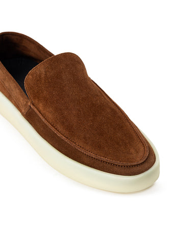 FEAR OF GOD Loafer in Suede Marrone Fear of God da uomo