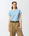 Pinko BUSSOLOTTO T-SHIRT JERSEY LOGO 25 da donna