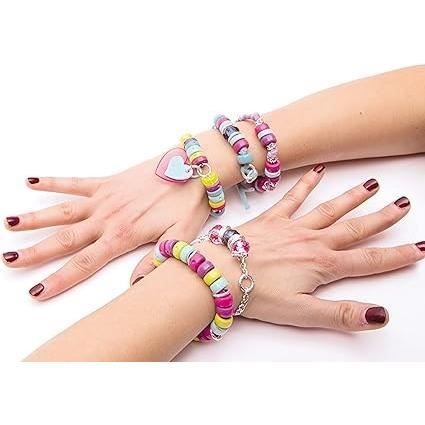 CLEMENTONI Crazy Chic - Braccialetti multicolori - Creazione di gioielli