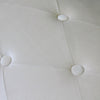 AURA - pouf rotondo in velluto Beige