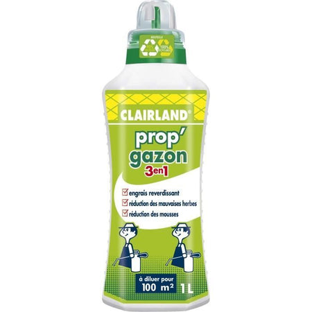 CLAIRLAND Prop'Gazon Fertilizer 3 in 1 concentrato - 1 L