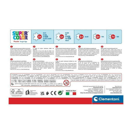 Puzzle - CLEMENTONI - La casa delle bambole di Gabby - 2 x 20 pezzi - Per bambini dai 3 anni in su - Tema cartoni animati