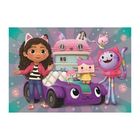 Puzzle - CLEMENTONI - La casa delle bambole di Gabby - 2 x 20 pezzi - Per bambini dai 3 anni in su - Tema cartoni animati