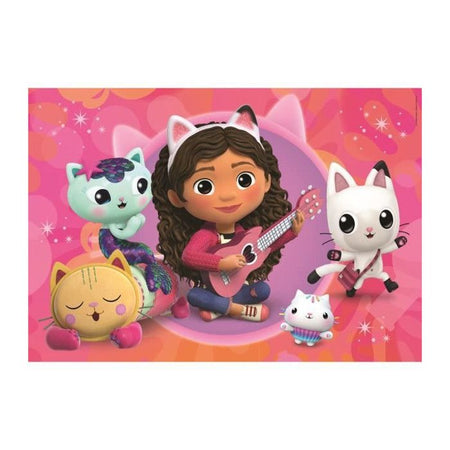 Puzzle - CLEMENTONI - La casa delle bambole di Gabby - 2 x 20 pezzi - Per bambini dai 3 anni in su - Tema cartoni animati