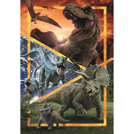 CLEMENTONI - 104 pezzi Super - Jurassic World