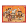 CLEMENTONI Puzzle 4 in 1 Jurassic World