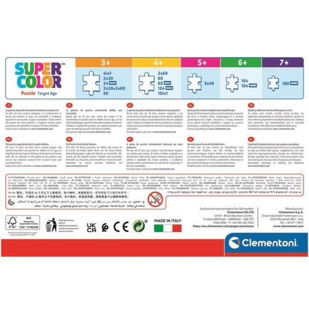 CLEMENTONI - 104 pezzi - Jurassic World