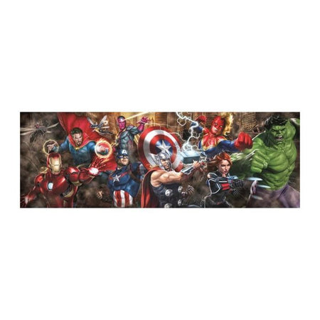 CLEMENTONI - Panorama compatto 1000 pezzi - Marvel, The Avengers