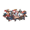 CLEMENTONI - Panorama compatto 1000 pezzi - Marvel, The Avengers